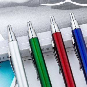 Custom Logo 1.0Mm Metal Push-Button Business Promotional <b>Gift</b> Multi-Color Ballpoint Pen for <b>Office</b> Writing and Stationery - Product Image 2