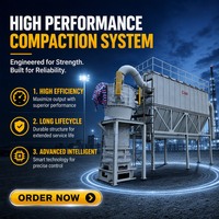 Broyeur de poudre à commande centrale avec alimentation par vis pour usine de traitement de poudre d'attapulgit, support de formation en ligne