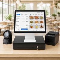 Système de point de vente tactile à écran unique, machine de paiement électronique pour restaurant, caisse enregistreuse