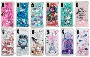 Nueva funda protectora con purpurina líquida que fluye para Motorola <span class=keywords><strong>Moto</strong></span> <span class=keywords><strong>G9</strong></span> G30 E6 <span class=keywords><strong>Plus</strong></span> E7 G Play Stylus Power Edge S 30 Pro, funda para teléfono - Product Image 6