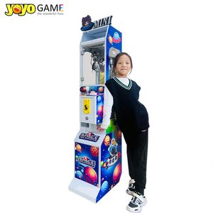 Mini Máquina de Garras Premium para Captura de Muñecas, Modelo Vertical Alto para un Jugador, Operada con Monedas y Billetes, Comercial, de Exportación, Metálica - Product Image 4