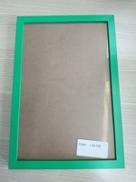 Bingkai Foto MDF A4 Emas Kayu Warna-warni Bingkai Gambar 10x12 Dekorasi