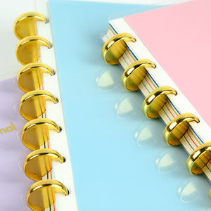 Custom Eco-friendly Factory <b>A5</b> Journal PP Cover Spiral Disc-Bound Planner Daily Self Care <b>Notebook</b> - Product Image 3