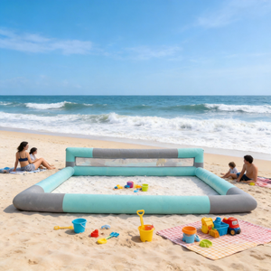 <span class=keywords><strong>Piscina</strong></span> Inflable de PVC, Fácil de Instalar, Grande, para Exteriores, Parque Acuático Infantil, Pesca, Natación, Juegos de Arena, Parque de Fantasía - Product Image 3