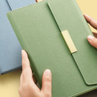 Ensemble cadeau de carnet de notes en cuir PU A5 de luxe avec logo personnalisé, stylo inclus, vente en gros promotionnelle pour les entreprises