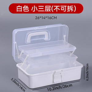 बहुक्रियाशील रंगीन प्लास्टिक भंडारण टोटे टिकाऊ ढक्कन को हैंडल करने योग्य लच बॉक्स आधुनिक आयोजन कंटेनर बनाया गया पीपी - Product Image 6