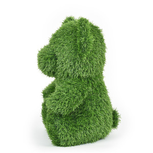 Petit animal décoratif en plastique pour extérieur, cour, pelouse, simulation de <span class=keywords><strong>jardin</strong></span>, ours floqué, chiot, <span class=keywords><strong>jardin</strong></span> d'enfants, 35 cm, écologique - Product Image 3