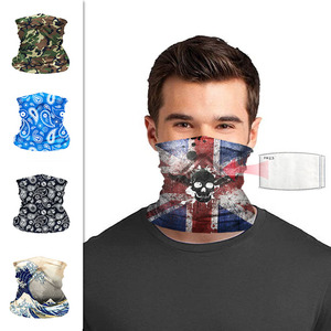 <span class=keywords><strong>A</strong></span> buon mercato Logo Personalizzato di Stampa Multifunzionale Poliestere Senza Soluzione di Continuità Sciarpa di Collo Tubolare <span class=keywords><strong>Bandana</strong></span> <span class=keywords><strong>Fascia</strong></span> con Filtro - Product Image 1