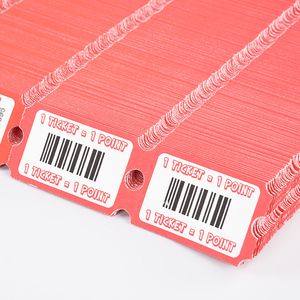 <span class=keywords><strong>Arcade</strong></span> macchina redenzione su misura biglietto della lotteria rotolo biglietto doppio rivestito biglietto del gioco di divertimento - Product Image 1