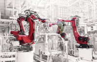 Robot Industrial de Alta Precisión de 6 Ejes con PLC, Carga Útil de 12 kg, Alcance de 2010 mm, Accionamiento Servoeléctrico para Soldadura y Acabado de Metales, IP65