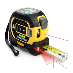 Télémètre laser 3-en-1 40m/60m, ruban à mesurer électronique 5m, télémètre laser 3-en-1 - Product Image 1