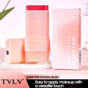 Maquillaje al por Mayor, Rubor Facial 3 en 1 Multiusos en Barra, Larga Duración, 6 Colores, Rubor Cosmético en Barra, Marca Privada - Product Image 2