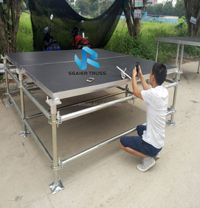 Échafaudage en acier galvanisé à chaud, plateforme de scène modulaire Layher, scène modulaire à vendre - Product Image 4