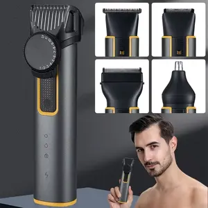 Новая 2024 машинка для стрижки волос электрическая бритва моющаяся бритва USB перезаряжаемая машинка для стрижки волос