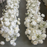 IFG Promotion Exceptionnelle : Chemins de Table Floraux sur Pied de 60 cm de Hauteur pour Décoration de Mariage