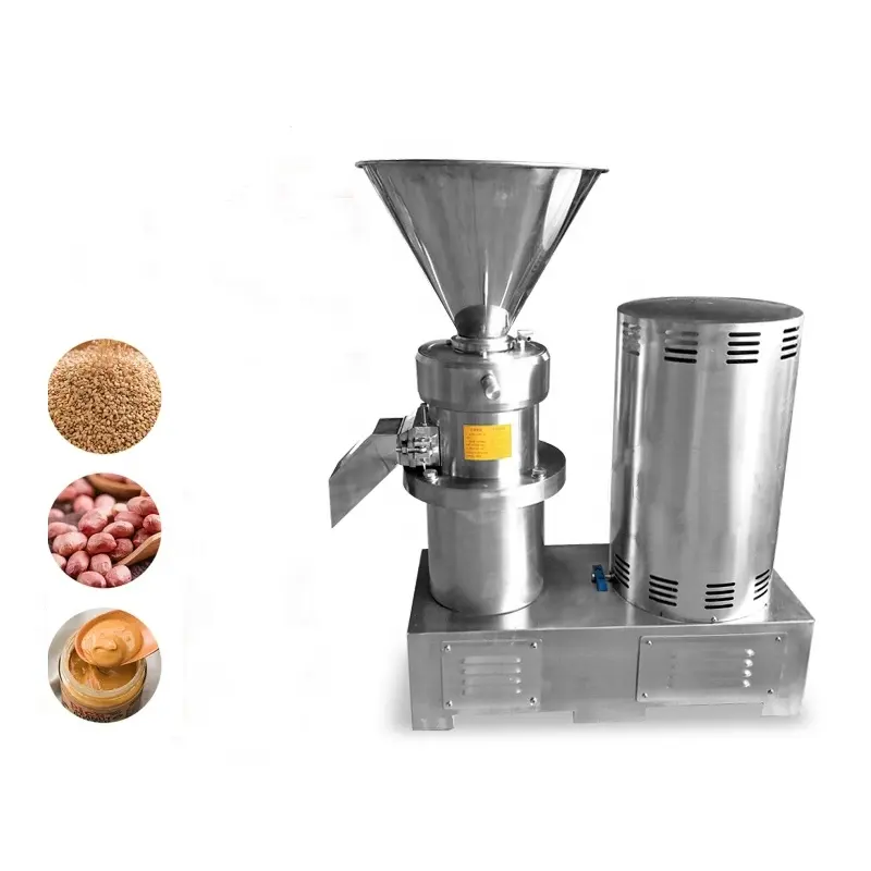 Commercial Colloid Mill Grinder Pistachio Hazelnut Almond Cashew Nut Peanut Butter Grinding Sesame Paste Making Machine