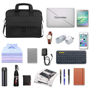 Maletín Mensajero para Portátil de 15.6 Pulgadas para Hombre, Maletín de Negocios Protector de Gran Capacidad con Múltiples Bolsillos para el Trabajo - Product Image 6