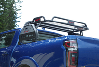 Arceau de roulage pour camionnette personnalisé Arceau de sécurité en acier noir avec porte-bagages de haute qualité