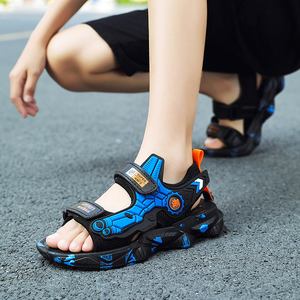 Sandales pour enfants 2024 pantoufles pour jeunes garçons sandales à glissière taille 28-39 sandales pour enfants - Product Image 4