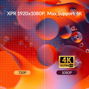 <span class=keywords><strong>Projecteur</strong></span> VEVSHAO V50 1080p avec autofocus laser TOF, lampe LED, Android 9 OS, 2 Go de RAM, garantie 1 an - Product Image 4