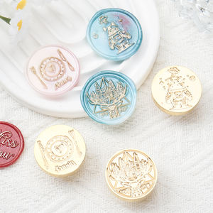 Оптовая продажа, штамп для восковых печатей в форме цветов, новый продукт из латуни, изготовленный компанией по производству штампов - Product Image 3