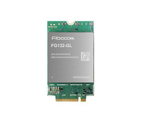Fibocom FG132 5G RedCap Módulo IoT Modo dual 5G4G Bandas globales 226Mbps Enlace descendente Paquete LGA Solución industrial