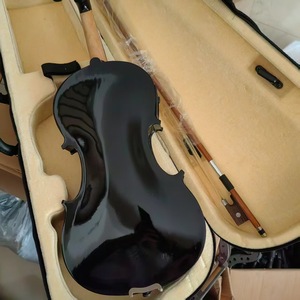 Violín de madera eléctrico electroacústico para rendimiento profesional adultos principiantes niños - Product Image 4