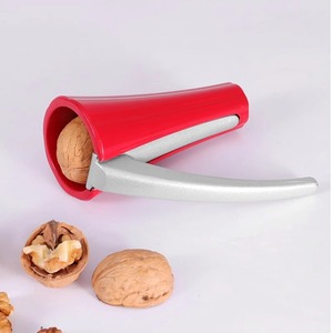 Aluminum Alloy Walnut Cracker Red Household Nutcracker Multi Function Kitchen <b>Tool</b> - Product Image 1