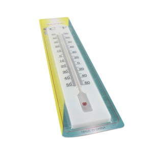 Thermomètre mural à boîtier en plastique thermomètre en verre d'intérieur - Product Image 4
