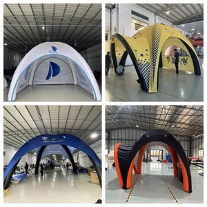 Carpa Inflable Publicitaria con Forma <span class=keywords><strong>de</strong></span> <span class=keywords><strong>Araña</strong></span>, Fabricada con <span class=keywords><strong>Tela</strong></span> Oxford <span class=keywords><strong>de</strong></span> PVC, Impermeable y Ligera para Eventos al Aire Libre - Product Image 1