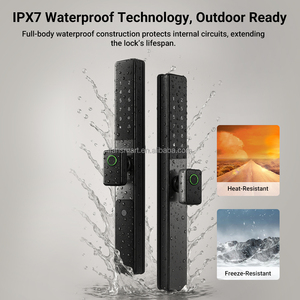 ระบบล็อคประตูอัจฉริยะแบบไร้สายสำหรับภายนอกอาคาร กันน้ำ ผลิตจากอลูมิเนียมอัลลอยด์ ดีไซน์แบบ Broken Bridge - Product Image 2