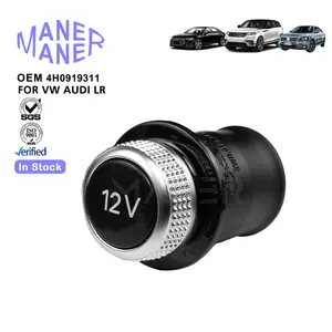 MANER Auto Body Systems 4 H0919311 4 L0919311 Qualitäts sicherung Auto verchromt Zigaretten anzünder Staub rohr abdeckung für Audi A3 A4