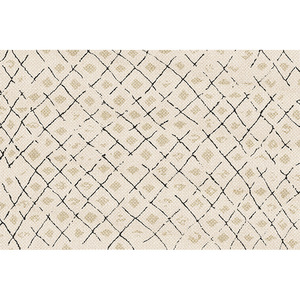 EIFFEL HOME Alfombra para sala de estar con diseño de rayas, fibra de poliéster, resistente al agua, resistente a las manchas, fácil de limpiar, estilo nórdico - Product Image 3
