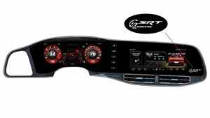 Stereo Radio <span class=keywords><strong>Android</strong></span> 12.3 inci, pemutar Multimedia GPS mobil layar sentuh LCD untuk Dodge Challenger SRT Hellcat 2010-2023 - Product Image 6