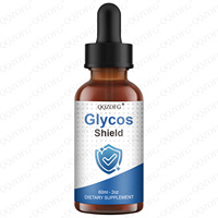 Complément alimentaire liquide oral Glycose Shield pour adultes, santé métabolique cellulaire, 60 ml, formule naturelle, soutien sanguin, racine de maca