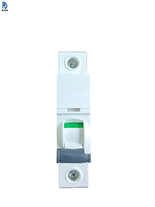 Disjoncteur miniature IC65N 1P D 25A, interrupteur électrique de protection contre les surcharges et les courts-circuits, distribution de puissance basse tension - Product Image 1