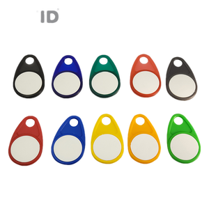 Muestras gratuitas de llaveros RFID de ABS 13.56MHz 125kHz NFC para control de acceso, etiquetas mini T5577 KF-41 GSC - Product Image 5