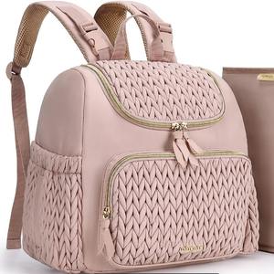 <span class=keywords><strong>Petit</strong></span> <span class=keywords><strong>sac</strong></span> de voyage portable et personnalisé pour maman de bébé <span class=keywords><strong>Sac</strong></span> <span class=keywords><strong>à</strong></span> <span class=keywords><strong>dos</strong></span> pour langer avec matelas <span class=keywords><strong>à</strong></span> langer <span class=keywords><strong>Sac</strong></span> de maternité - Product Image 4