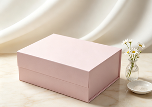 Eco-Friendly Recyclable Rigid Cardboard Two-Piece <b>Gift</b> <b>Box</b> Magnetic Closure Matte <b>Pink</b> Lamination UV Coating Stable Structure - Product Image 6