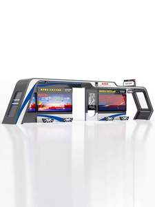 ที่พักพิงรถบัสโลหะแนววินเทจพร้อมบอร์ดชื่อเฟอร์นิเจอร์กลางแจ้งสำหรับจอดรถบัสและรอการออกแบบปิด - Product Image 4