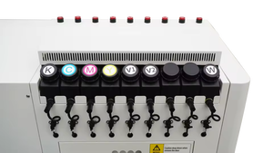 Impresora UV automática 9060, impresora plana UV I3200U1 de 4 cabezales para parche bordado, parche de silicona TPU - Product Image 4