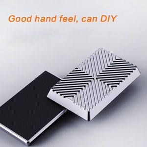 최신형 안티 스트레스 메탈 피젯 슬라이더 DIY 데스크 토이 큐브 푸시 스피너 (성인 및 어린이용) 감압 피젯 스피너 (남아용) - Product Image 3