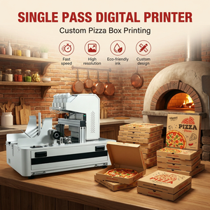 Desktop One Pass Printing Machine Easy Operation for Small Business Custom Packaging High Resolution Printing Achieves 1200 X 24 - Product Image 1