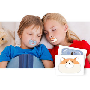 Lindo Animal Boca Cinta Desechable Dormir Bien Oral Tiras para <span class=keywords><strong>Nasal</strong></span> Respiración Patrón de dibujos animados Kid Boca Pegatina - Product Image 2
