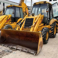 Backhoe Loader 3CX Bekas dengan Loader Depan dan Lengan Excavator Belakang untuk Pasar Ekspor Global