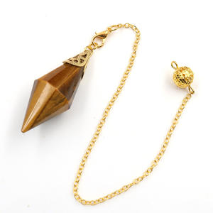 Cristal Point Esprit DIY Collier Pendentif Pendule Divers Naturel FengShui Quartz Amour Cristal Image Art Collection Poli - Product Image 5