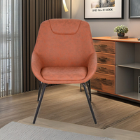 Fauteuil ergonomique exécutif haut de gamme Design moderne avec chaise de bureau en tissu métallique