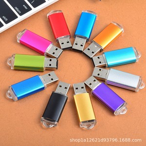 แฟลชไดรฟ์ USB โลหะสีสดใสการปรับแต่งการเสนอราคา4G แฟลชไดรฟ์ USB 256MB ขายปลีกข้ามชายแดน128GB รถ8GB - Product Image 2