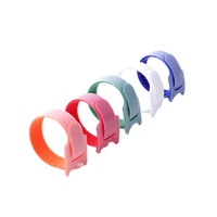 Attaches-câbles auto-agrippants personnalisables en gros (couleur/taille) – Sangles de fixation colorées réutilisables