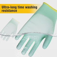 Gants de travail XINGYU en polyester 13 jauges, lisses, anti-huile, respirants, avec revêtement PU, gants de sécurité respirants